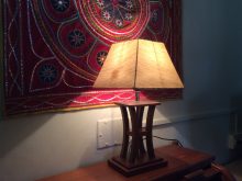 Lamp in Mammalapuram